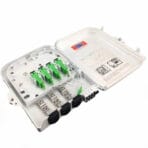 1x4 Fiber Optik Dağıtım Kutusu - IP65 - GPON - ODK - SC/APC Splitter - 3 Giriş  8 Çıkış - Görsel 2