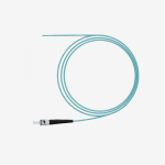 Pigtail - ST UPC OM3 Simplex  LSZH - Semi Tight Buffer -  0,9mm - 1,5 meter