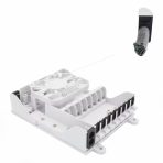 8 Port Fiber Optik Dağıtım Kutusu GPON - ODK - Mini - 2 Giriş 8 Çıkış - Görsel 3