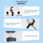 Fiber Optik Kablo Soyucu | Zırhlı Fiber Kablo Sıyırıcı - 8-28.6mm - Görsel 3