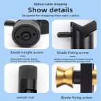 Fiber Optik Kablo Soyucu | Zırhlı Fiber Kablo Sıyırıcı - 8-28.6mm - Görsel 6