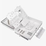 1x32 Fiber Optik Dağıtım Kutusu GPON - ODK  SC/APC Splitter - Beyaz - Görsel 3