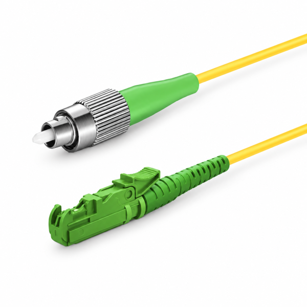 FC APC LSH APC simplex patch cord – iki farklı ucun temsili çizimi