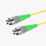 FC APC - FC APC - G657A2 Fiber Optik Patch Cord Simplex LSZH 3mm