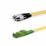 FC UPC - LSH APC - G657A2 Fiber Optik Patch Cord Duplex - LSZH 2mm