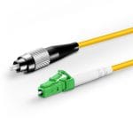 LC APC - FC UPC - G657A2 Fiber Optik Patch Cord Simplex LSZH 3mm