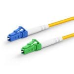 LC APC - LC UPC - G657A2 Fiber Optik Patch Cord Simplex LSZH 3mm