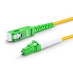 LC APC - SC APC - G657A2 Fiber Optik Patch Cord Simplex LSZH 3mm