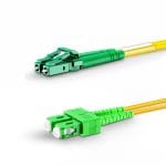LC APC - SC APC - G657A2 Fiber Optik Patch Cord Duplex - LSZH 2mm