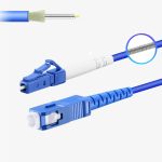 LC UPC - SC UPC - G657A2 Simplex Çelik Zırhlı Patch Cord LSZH 3mm