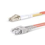 LC UPC - SC UPC - OM1 Fiber Optik Patch Cord Duplex LSZH 2mm