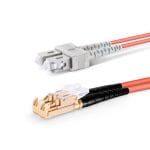 SC UPC - LSH UPC - OM1 Fiber Optik Patch Cord Duplex LSZH 2mm