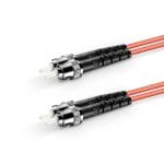 ST UPC - ST UPC - OM1 Fiber Optik Patch Cord Duplex LSZH 2mm