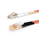 LC UPC - LSH UPC - OM2 Fiber Optik Patch Cord Duplex LSZH 2mm