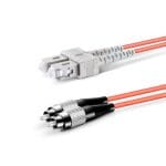 SC UPC - FC UPC - OM2 Fiber Optik Patch Cord Duplex LSZH 2mm
