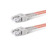 SC UPC - SC UPC - OM2 Fiber Optik Patch Cord Duplex LSZH 2mm