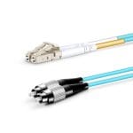 LC UPC - FC UPC - OM3 Fiber Optik Patch Cord Duplex LSZH 2mm