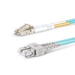 LC UPC - SC UPC - OM3 Fiber Optik Patch Cord Duplex LSZH 2mm