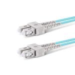 SC UPC - SC UPC - OM3 Fiber Optik Patch Cord Duplex LSZH 2mm