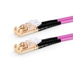 LSH UPC - LSH UPC - OM4 Fiber Optik Patch Cord Duplex LSZH 2mm