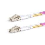 LC UPC - LC UPC - OM4 Fiber Optik Patch Cord Duplex LSZH 2mm