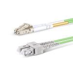 LC UPC - SC UPC - OM5 Fiber Optik Patch Cord Duplex LSZH 2mm
