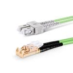 SC UPC - LSH UPC - OM5 Fiber Optik Patch Cord Duplex LSZH 2mm