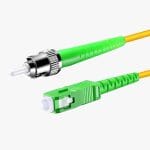 SC APC - ST APC - G657A2 Fiber Optik Patch Cord Simplex LSZH 3mm