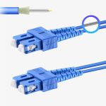 SC UPC - SC UPC - G657A2 Duplex Çelik Zırhlı Patch Cord LSZH 3mm