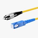 SC UPC - FC UPC - G657A2 Fiber Optik Patch Cord Simplex LSZH 3mm