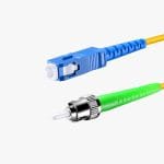 SC UPC - ST APC - G657A2 Fiber Optik Patch Cord Simplex LSZH 3mm