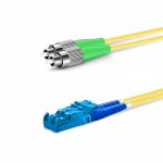 FC APC - LSH UPC - G657A2 Fiber Optik Patch Cord Duplex - LSZH 2mm