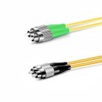 FC APC - FC UPC - G657A2 Fiber Optik Patch Cord Duplex - LSZH 2mm