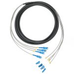 LC UPC - SC UPC - 4 Fiber G657A2, Breakout Patch Cord - Dış Ortam 7mm LSZH