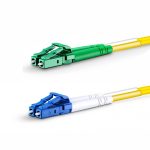 LC APC - LC UPC - G657A2 Fiber Optik Patch Cord Duplex - LSZH 2mm