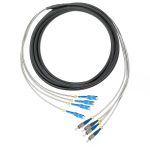 SC UPC - FC UPC - 4 Fiber G657A2, Breakout Patch Cord - Dış Ortam 7mm LSZH