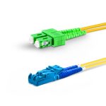 SC APC - LSH UPC - G657A2 Fiber Optik Patch Cord Duplex - LSZH 2mm