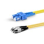 SC UPC - FC UPC - G657A2 Fiber Optik Patch Cord Duplex - LSZH 2mm