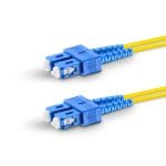 SC UPC - SC UPC - G657A2 Fiber Optik Patch Cord Duplex - LSZH 2mm