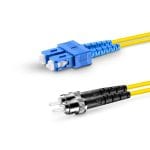 SC UPC - ST UPC - G657A2 Fiber Optik Patch Cord Duplex - LSZH 2mm