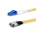 LC UPC - FC UPC - G657A2 Fiber Optik Patch Cord Duplex - LSZH 2mm