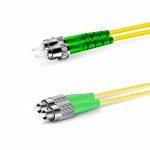 ST APC - FC APC - G657A2 Fiber Optik Patch Cord Duplex - LSZH 2mm