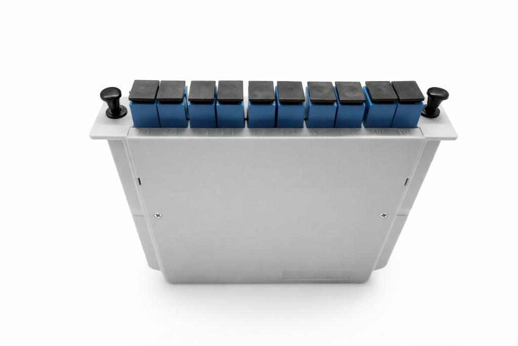 2x4 Fiber Optik Bölücü Kaset Tipi SC UPC Fiber Optik Splitter