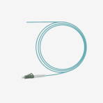 Pigtail - LC UPC OM3 Simplex  LSZH - Semi Tight Buffer -  0,9mm - 1 meter - Görsel 2