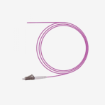 Pigtail - LC UPC OM4 Simplex  LSZH - Semi Tight Buffer -  0,9mm - 1,5 meter - Görsel 2