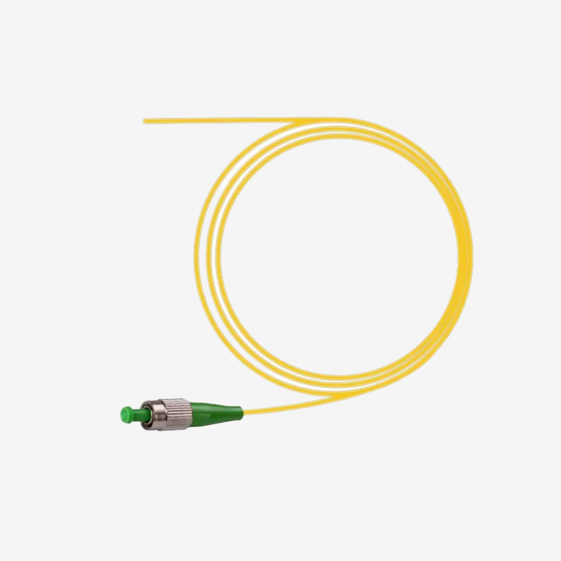 7FASABLST-09MM-1-5-1.png Pigtail - FC APC G657A2 OS2 Simplex LSZH - Semi Tight Buffer - 0,9mm - 1,5 meter - Görsel 1