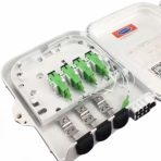 1x4 Fiber Optik Dağıtım Kutusu - IP65 - GPON - ODK - SC/APC Splitter - 3 Giriş  8 Çıkış