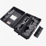 48 Port Fiber Optik Dağıtım Kutusu GPON - ODK -IP65 3 Giriş - 24 çıkış Beyaz