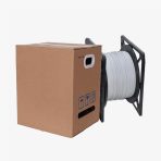 Bina içi Fiber Optik Drop Kablo 1 Core - LSZH Beyaz,  2.0x3.0mm OBK 500 metre - Görsel 3