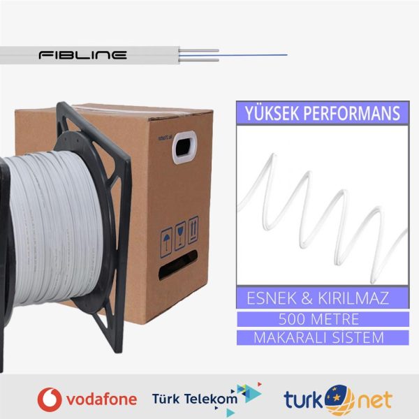 1 core fiber optik drop kablo